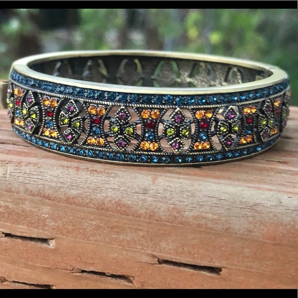 Heidi Daus Swarovski Crystals bracelet EUC - Picture 4 of 10